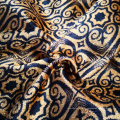 Tissu de rideau jacquard doublure polyester à tricoter